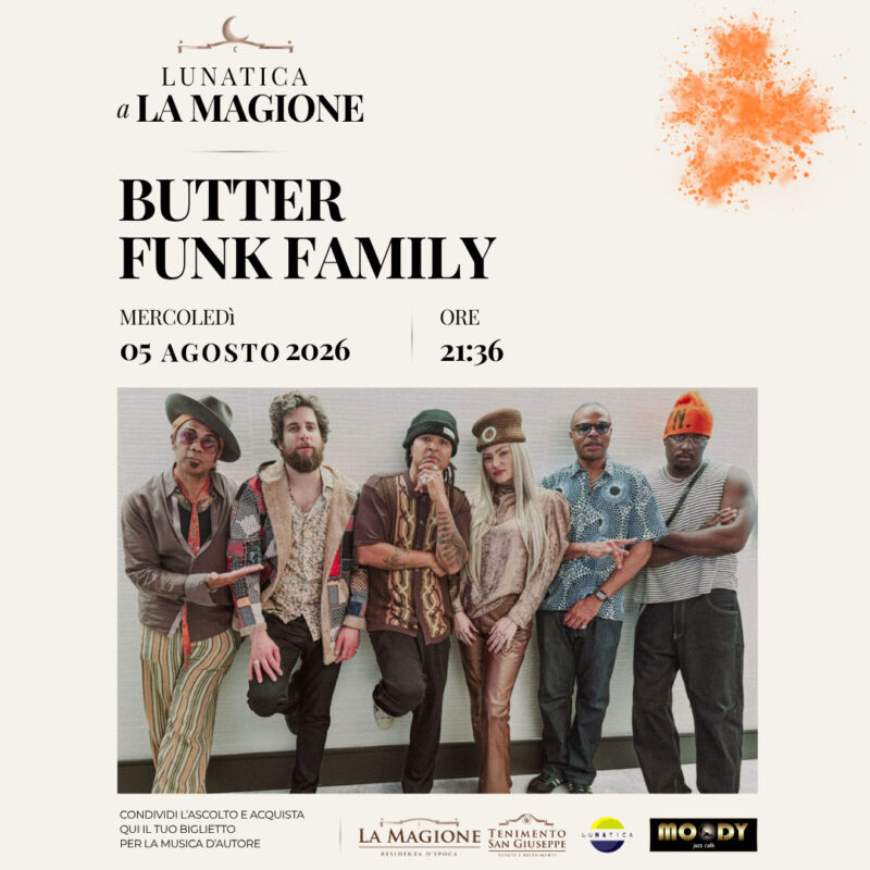 05 Agosto – BUTTER FUNK FAMILY